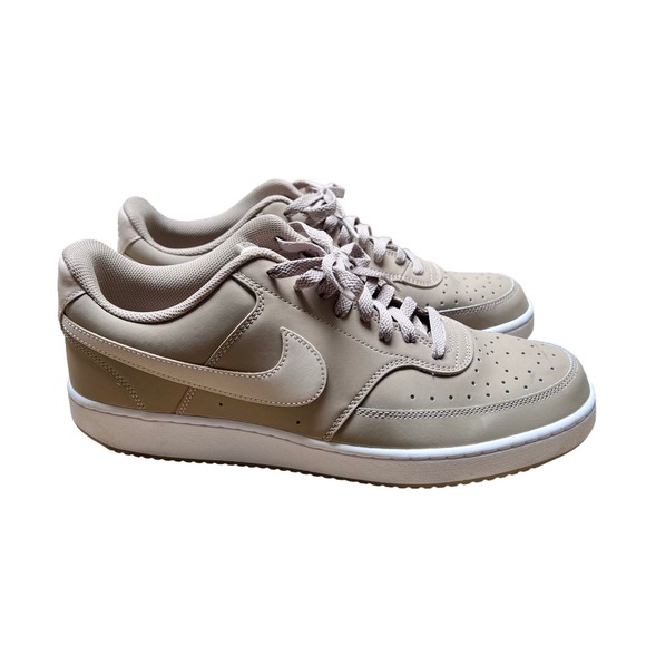 Nike Other - Nike Court Vision Low Mens 11.5 Khaki White Sneaker Shoes